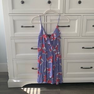 EXPRESS - purple floral sundress